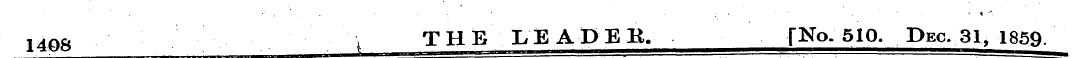 140S T HE LE A X> E R. -["No. 510. Dec- ...