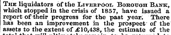 The liquidators of the Liverpool Borough...