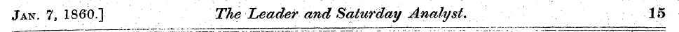 Jan.-7, 1S60] The Leader and Saturday An...