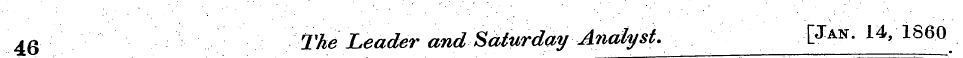 46 The Leader and Saturday Analyst. [Jan...