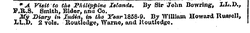 ' , 4 Visit to tho Philippine Islands. B...