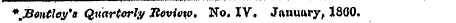 *JBonttet/'a Quarterly Xtevie\o. No. IV....