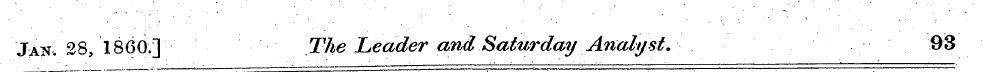 Jan. 28, I860] The Leader and Saturday A...