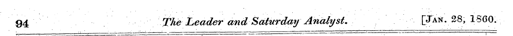 94 The> Leader and Saturday Analyst. [Ja...