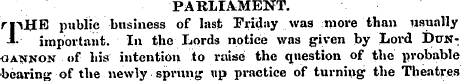 PARLIAMENT. rpIJE public business of las...