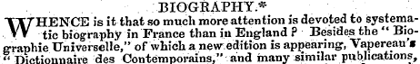 BIQORAPHY* TT7HENCE is it that so much m...