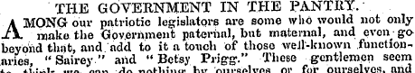 THE GOVERNMENT IN THE PANTItY. A MONG ou...