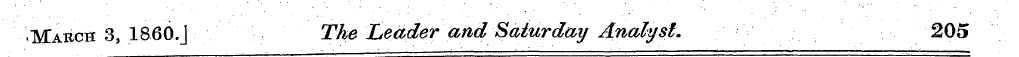 IVIabch 3, I860.] The Leader arid Saturd...