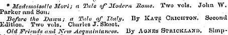 * Marfcmoisollo Mori; a Tufa of 3Codcm R...