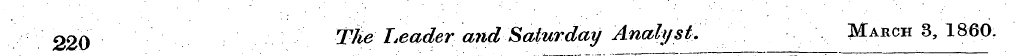 220 T/ie Leader and Saturday Analyst. Ma...