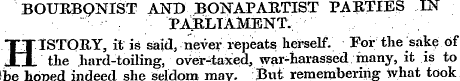 BOUUBQNIST AND BONAPAItTIST PARTIES IN P...