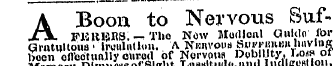 Booa to Nervous Buf-A FKUianS. — The Now...