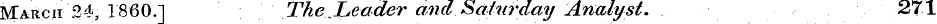 March '24, 1860.1 The header and Saturda...