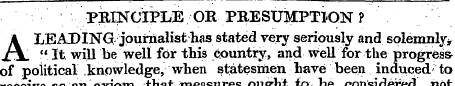 PRINCIPLE OR PRESUMPTION ? LEADING/journ...
