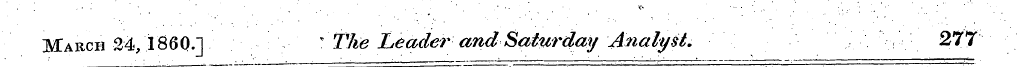 March 24, I860.] r The Leader and Saturd...