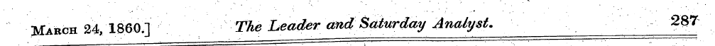 March 24, I860,] The Leader cmd Saturday...