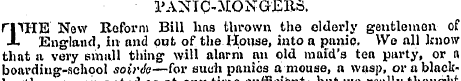 PANIC-MONGERS. riTHH Now Reform Bill has...