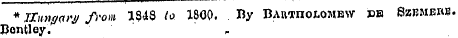 * Ilnngori/ from 13-13 to 1800. By BAnvn...