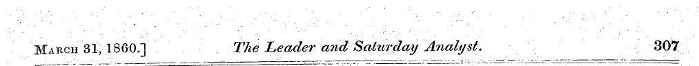 MAiicH 31, I860.] The Leader and Saturda...