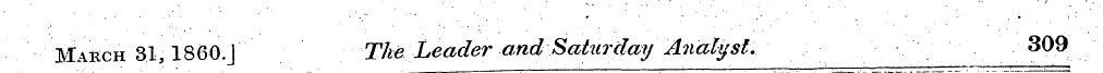 March 8.1, I860.] The Leader andSaturday...
