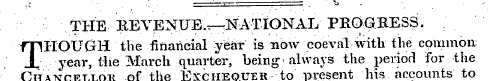 THE BEVENXJE.^NATIONAL PROGEE8S. rpHOUGH...