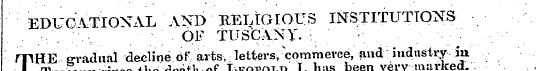 EDUQ\.TION\L AND RELIGIOUS ItfSTITUTTONS...