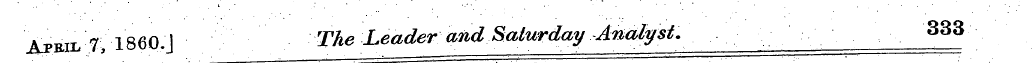 April % 1860.J The Leader and Saturday A...