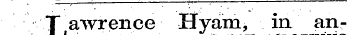 T awreiiee Hyam, in an-
