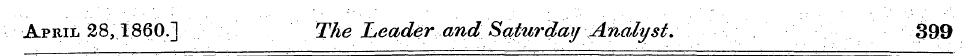 April 28, I860.] The Leaderand'SaturdayA...