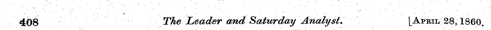 408 The Leader and Saturday Analyst. [A-...