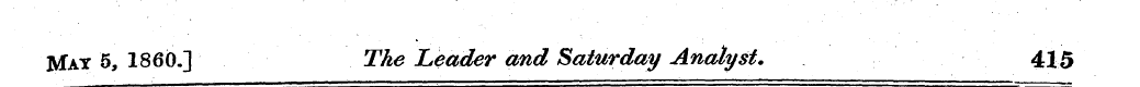 Mat 5, I860.] The Leader and Saturday An...
