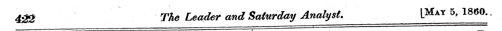 422 The Leader and Saturday Analyst. L M...