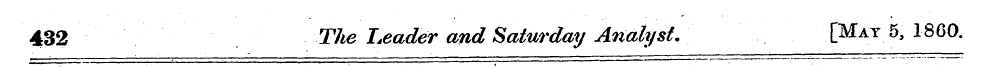432 The Leader and Saturday Analyst, [Ma...