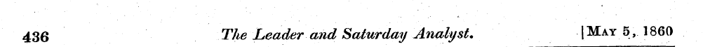 436 The Leader and Saturday Analyst. |Ma...