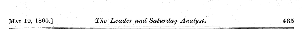May 19, 1SGO.] The Leader and Saturday A...