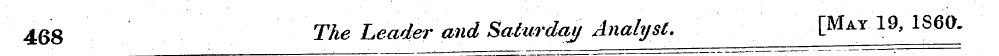 468 The Leader and Saturday Analyst. [Ma...
