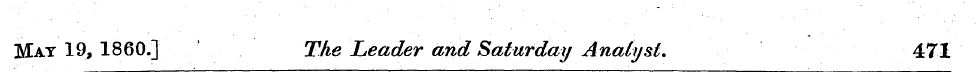 Hat 19, I860.] The Leader and Saturday A...