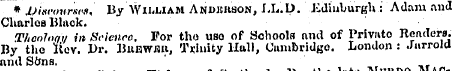 * discourses, By Wli.UAM Anderson, I-L.p...