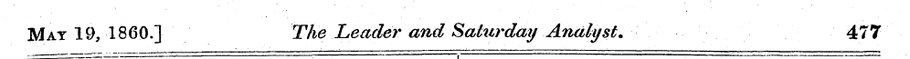 Mat 19, I860.] The Leader and Safoirday ...