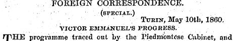 FOREIGN CORRESPONDENCE. • (SPECIAI/.) Tu...