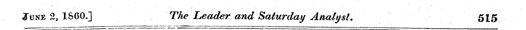 June 2, I860.] The Leader and Saturday A...