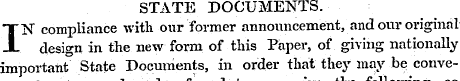 STATE DOCUMENTS. I 1ST compliance with o...