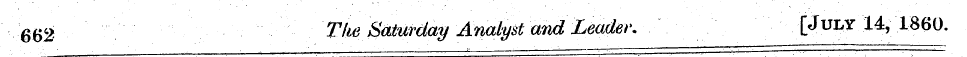 662 The Saturday Analyst and Leader. [Ju...