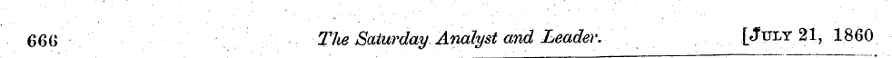 66G The Saturday Analyst and Leader. [Ju...