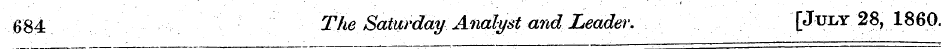 684 The Saturday Analyst and Leader. [Ju...