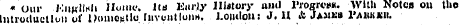 * Our KnullMli Home. Its Early History a...