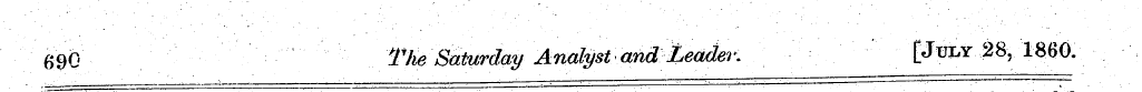 690 Tlie Saturday Analyst cmdLeaA&t\ [Ju...