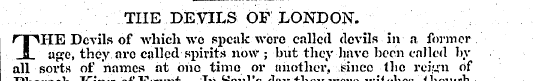THE DEVILS OF LONDON. rTIIIE Devils of w...