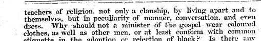 teachers .of religion, not only a• clans...