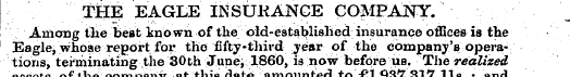 THE EAGLE INSURANCE COMPANY. Among the b...